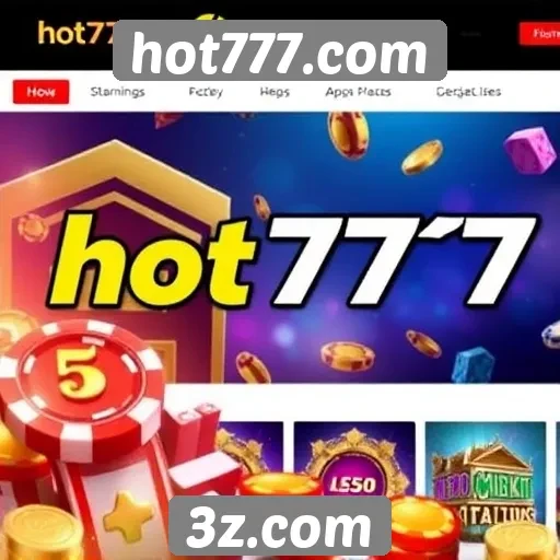 Avaliação geral do site hot777.com
