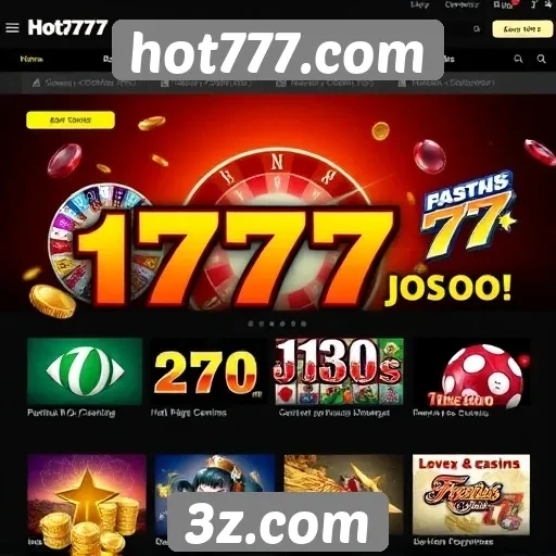 Plataforma Hot777.com ganha popularidade entre jogadores