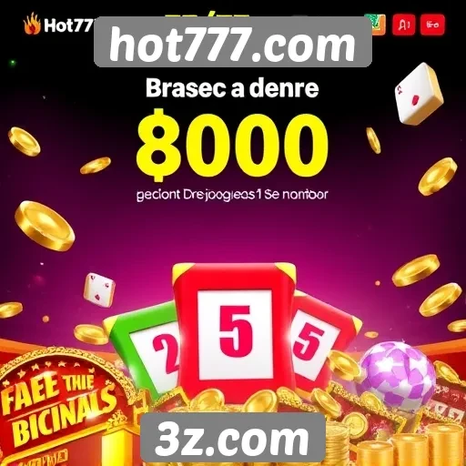 Promoções e bônus oferecidos no hot777.com